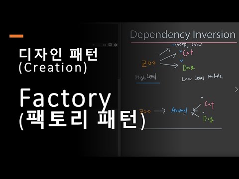 Design pattern, Factory Pattern, 디자인패턴, 팩토리 패턴