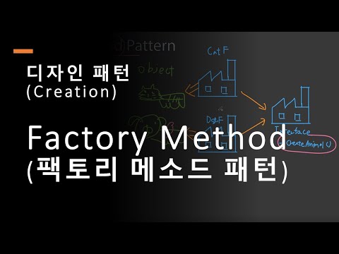 디자인패턴, Factory Method Pattern, 팩토리 패턴
